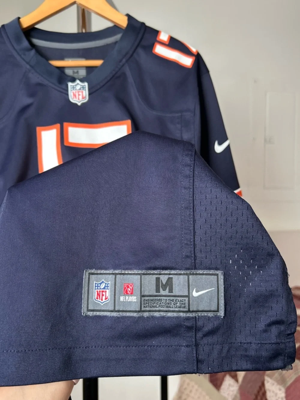 Chicago Bears Anthony Miller #17 Nike NFL On Field Football Jersey Medium